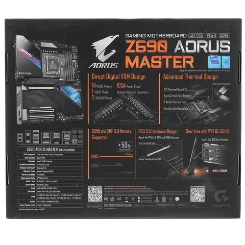 Материнская плата Gigabyte Z690 AORUS MASTER