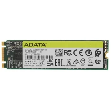 Твердотельный накопитель ADATA 1000 Gb SU650 ASU650NS38-1TT-C