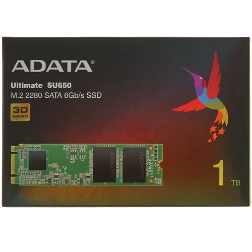 Твердотельный накопитель ADATA 1000 Gb SU650 ASU650NS38-1TT-C