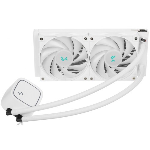 Система жидкостного охлаждения для процессора Deepcool LE520 White ARGB PWM