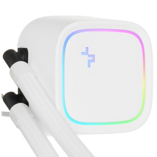 Система жидкостного охлаждения для процессора Deepcool LE520 White ARGB PWM