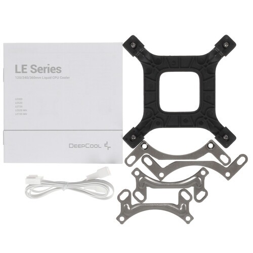 Система жидкостного охлаждения для процессора Deepcool LE520 White ARGB PWM