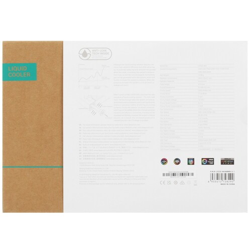 Система жидкостного охлаждения для процессора Deepcool LE520 White ARGB PWM