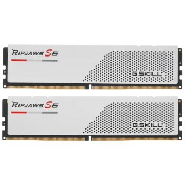 Оперативная память 32 Gb 6000 MHz G.Skill RIPJAWS S5 White (F5-6000J3238F16GX2-RS5W)