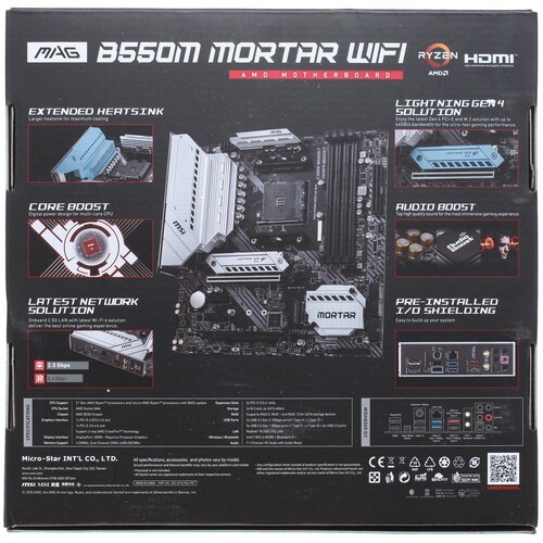 Материнская плата MSI MAG B550M MORTAR WIFI