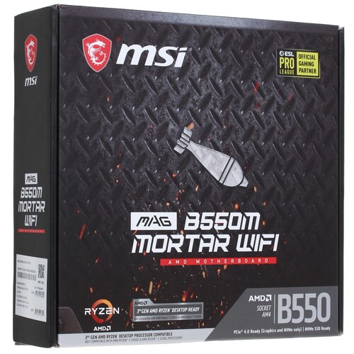 Материнская плата MSI MAG B550M MORTAR WIFI