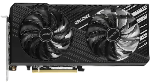 Видеокарта ASRock (RX7600XT CL 16GO) Radeon RX 7600 XT 16GB Challenger OC