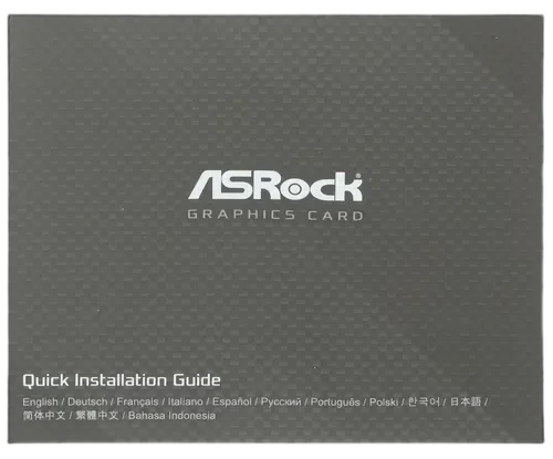 Видеокарта ASRock (RX7600XT CL 16GO) Radeon RX 7600 XT 16GB Challenger OC