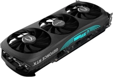 Видеокарта ZOTAC (ZT-D40730D-10P) GeForce RTX 4070 Ti SUPER 16GB TRINITY BLACK ED