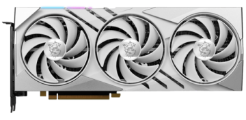 Видеокарта MSI (RTX 4070 Ti SUPER 16G GAMING X SLIM WHITE) GeForce RTX 4070 TI SUPER 16GB GAMING X SLIM White
