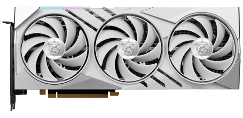 Видеокарта MSI (RTX 4070 Ti SUPER 16G GAMING X SLIM WHITE) GeForce RTX 4070 TI SUPER 16GB GAMING X SLIM White