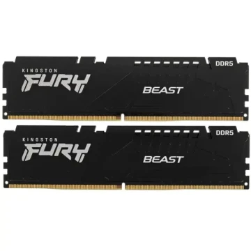 Оперативная память 16 Gb 5200 MHz Kingston FURY Beast Black (KF552C36BBEK2-16)