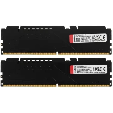 Оперативная память 16 Gb 5200 MHz Kingston FURY Beast Black (KF552C36BBEK2-16)