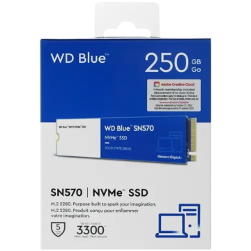 Твердотельный накопитель Western Digital 250 Gb Blue (WDS250G3B0C)