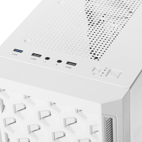 Компьютерный корпус Powercase Mistral Micro T3W White (CMIMTW-L3)