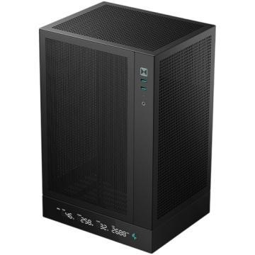 Компьютерный корпус Deepcool CH170 DIGITAL Black