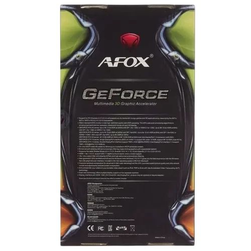 Видеокарта AFox (AF2060S-8192D6H4-V2) GeForce RTX 2060 SUPER 8GB