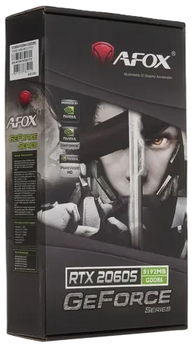 Видеокарта AFox (AF2060S-8192D6H4-V2) GeForce RTX 2060 SUPER 8GB