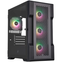 Компьютерный корпус 1STPLAYER TRILOBITE T3 ARGB Black (T3-BK-4F7)