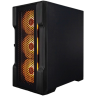 Компьютерный корпус 1STPLAYER TRILOBITE T3 ARGB Black (T3-BK-4F7)