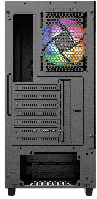 Компьютерный корпус Powercase Mistral AY3B ARGB Black (CMAYB-A3)