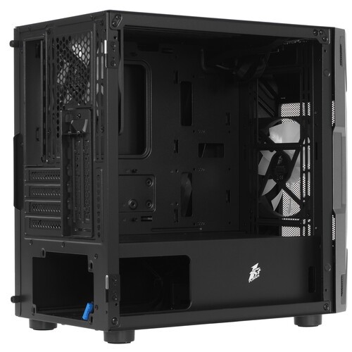 Компьютерный корпус 1STPLAYER DK D3-A TG RGB Black (D3-A-BK-2G6P)
