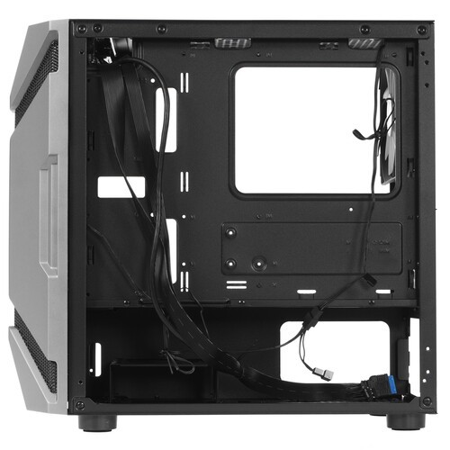 Компьютерный корпус 1STPLAYER DK D3-A TG RGB Black (D3-A-BK-2G6P)