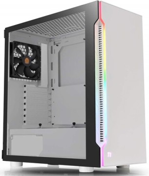 Компьютерный корпус ThermalTake H200 TG RGB Snow White CA-1M3-00M6WN-00