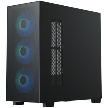 Компьютерный корпус XASTRA A510M Black (A510M-4FC12A-UC)