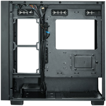 Компьютерный корпус XASTRA A510M Black (A510M-4FC12A-UC)