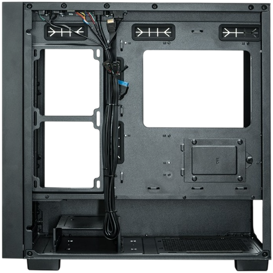 Компьютерный корпус XASTRA A510M Black (A510M-4FC12A-UC)