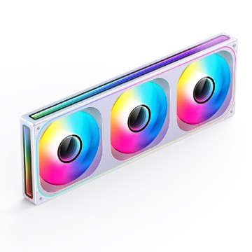 Комплект вентиляторов для корпуса JONSBO ARGB LED White (ZB-360W)
