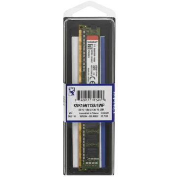 Оперативная память 4 Gb 1600 MHz Kingston (KVR16N11S8/4WP)