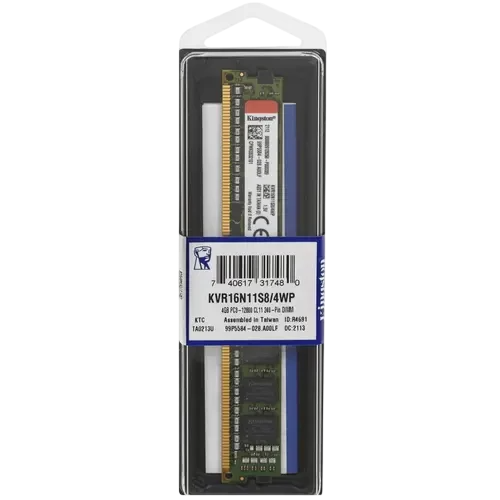 Оперативная память 4 Gb 1600 MHz Kingston (KVR16N11S8/4WP)