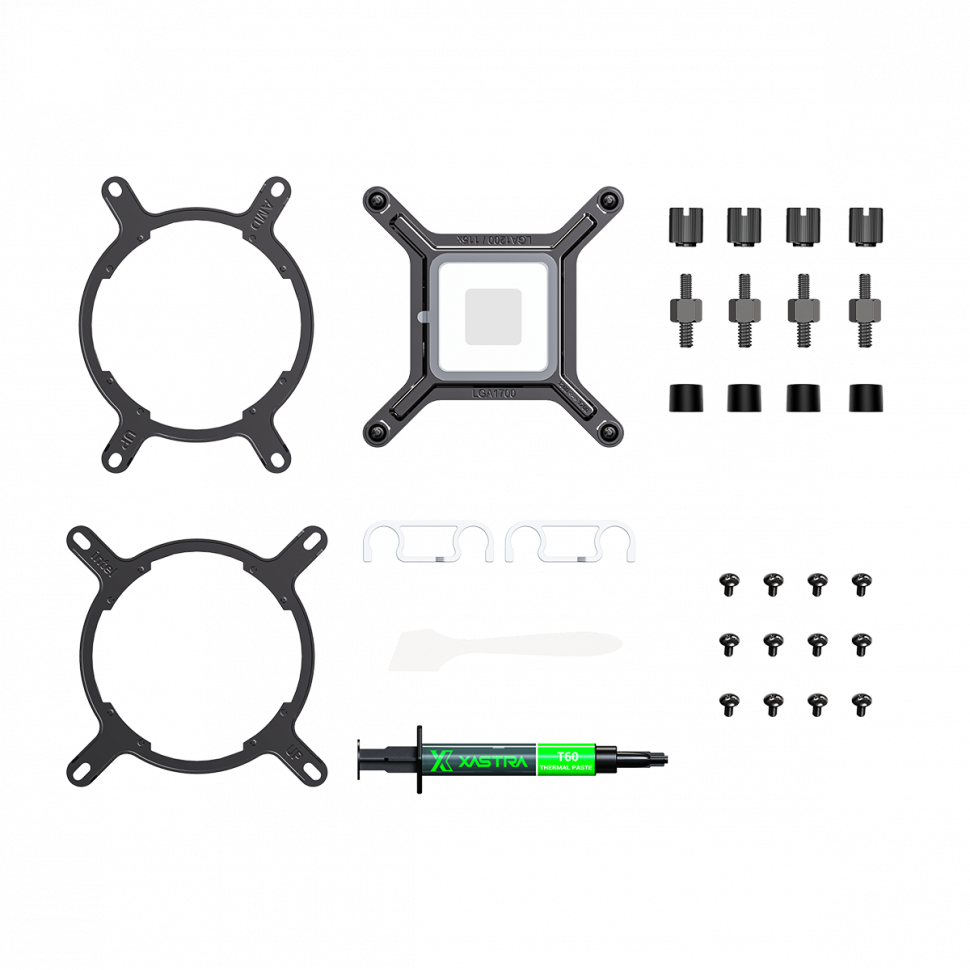 Система жидкостного охлаждения для процессора XASTRA LM360 ARGB White