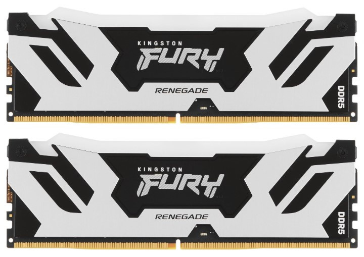 Оперативная память 96 Gb 6000 MHz Kingston RGB Black/White (KF560C32RSAK2-96)