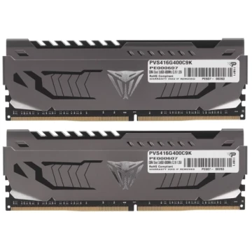Оперативная память 16 Gb 4000 MHz PATRIOT VIPER STEEL Gaming (PVS416G400C9K)