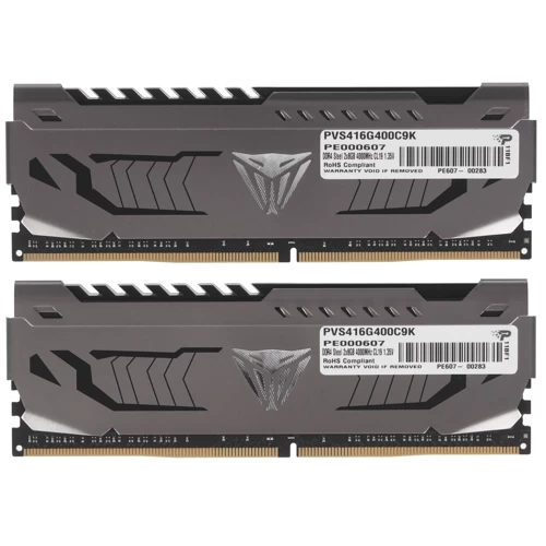 Оперативная память 16 Gb 4000 MHz PATRIOT VIPER STEEL Gaming (PVS416G400C9K)