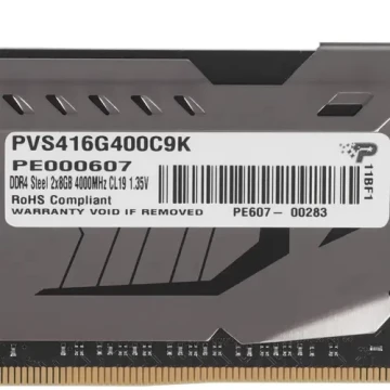Оперативная память 16 Gb 4000 MHz PATRIOT VIPER STEEL Gaming (PVS416G400C9K)