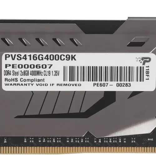 Оперативная память 16 Gb 4000 MHz PATRIOT VIPER STEEL Gaming (PVS416G400C9K)