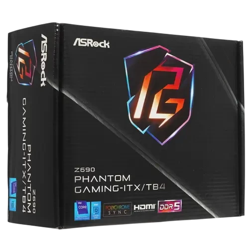 Материнская плата ASRock Z690 PHANTOM GAMING-ITX/TB4