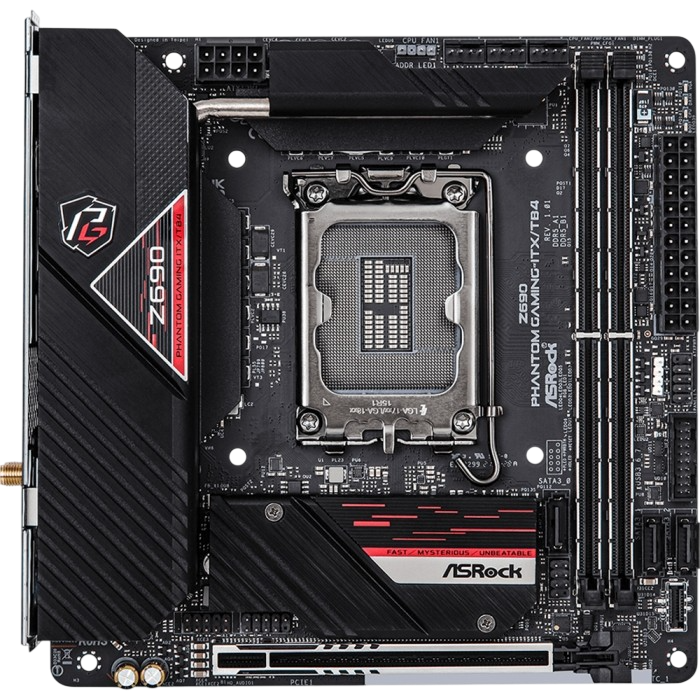 Материнская плата ASRock Z690 PHANTOM GAMING-ITX/TB4