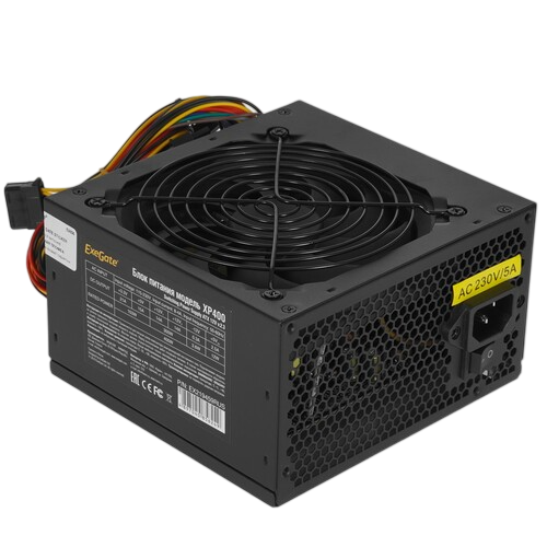 Блок питания ExeGate 400W XP400 Black (EX219459RUS)