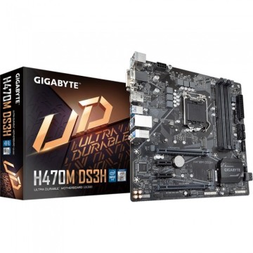 Материнская плата GIGABYTE H470M DS3H