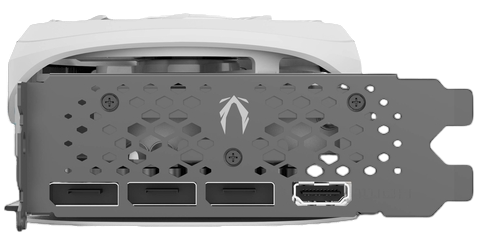 Видеокарта ZOTAC (ZT-D40820Q-10P) GeForce RTX 4080 SUPER 16GB TRINITY OC WHITE ED