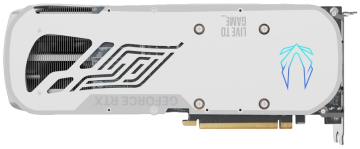 Видеокарта ZOTAC (ZT-D40820Q-10P) GeForce RTX 4080 SUPER 16GB TRINITY OC WHITE ED