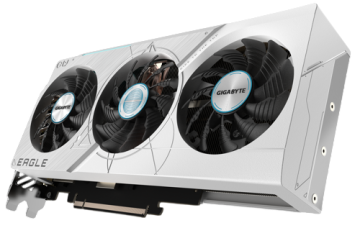 Видеокарта Gigabyte (GV-N407TSEAGLEOCICE-16GD) GeForce RTX 4070 Ti SUPER 16GB EAGLE OC ICE