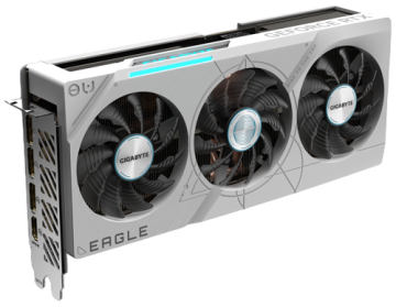 Видеокарта Gigabyte (GV-N407TSEAGLEOCICE-16GD) GeForce RTX 4070 Ti SUPER 16GB EAGLE OC ICE