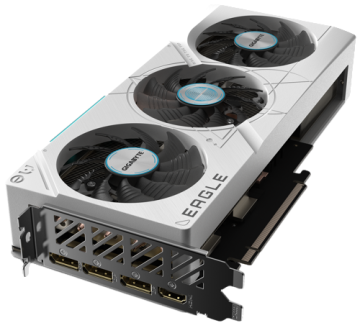 Видеокарта Gigabyte (GV-N407TSEAGLEOCICE-16GD) GeForce RTX 4070 Ti SUPER 16GB EAGLE OC ICE