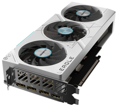 Видеокарта Gigabyte (GV-N407TSEAGLEOCICE-16GD) GeForce RTX 4070 Ti SUPER 16GB EAGLE OC ICE